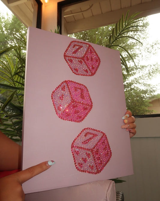 777 Rhinestone Kit 25x35 cm