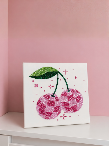 Cherry On Top Rhinestone Kit 20x20 cm