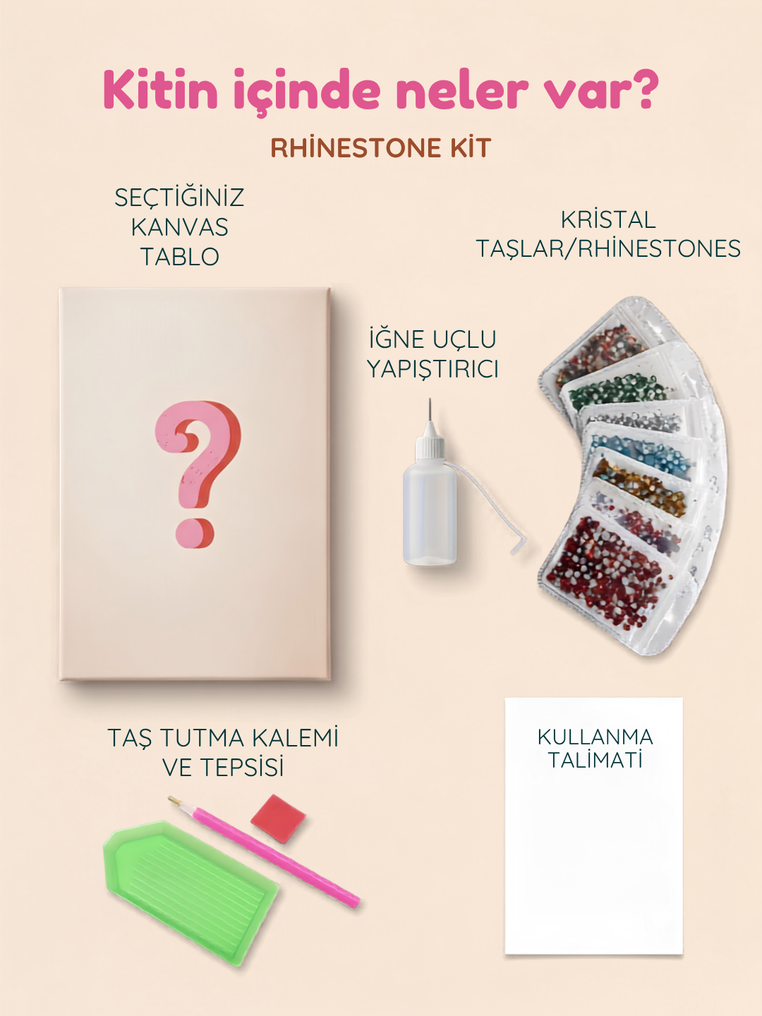 777 Rhinestone Kit 25x35 cm