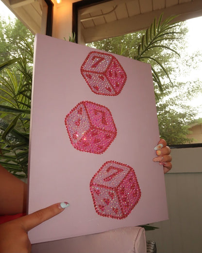 777 Rhinestone Kit 25x35 cm